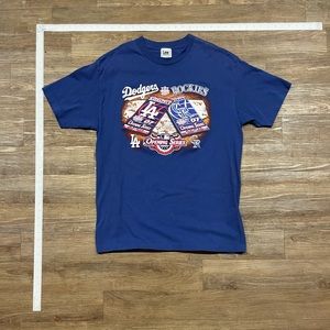 Men’s Vintage “Dodgers x Rockies” Graphic T-shirt (Sz.L)